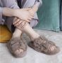 Colors of California Harige Bruine Sandalen Brown Dames - Thumbnail 1
