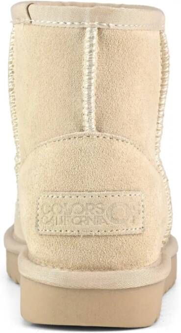 Colors of California Heren Suède Winterlaars Beige Dames