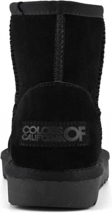 Colors of California Heren Suède Winterlaars Black Dames