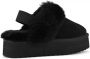 Colors of California Suède Platform Slipper met Bandsluiting Black Dames - Thumbnail 6