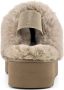 Colors of California Suède Platform Slipper met Enkelband Brown Dames - Thumbnail 7