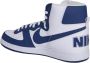 Comme des Garçons Blauwe Sneakers Ronde Neus Vetersluiting - Thumbnail 2