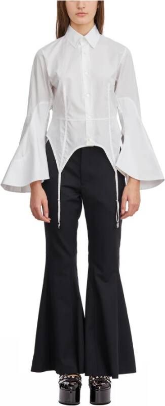 Comme des Garçons Bootcut wollen broek