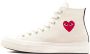 Comme Des Garçons Play x Converse Chuck '70 Small Red Heart high-top sneakers Wit - Thumbnail 8