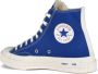Comme des Garçons Navy High-Top Sneakers met Hart Logo Blue Dames - Thumbnail 3