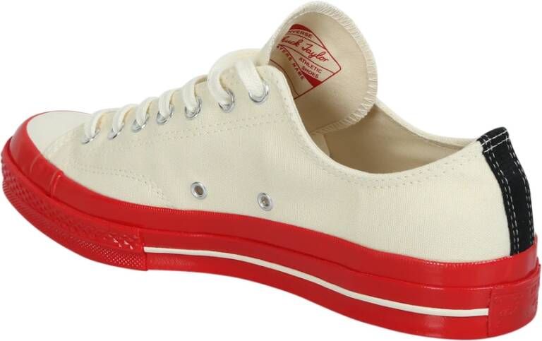 Comme des Garçons Play Beige Sneakers Ss23