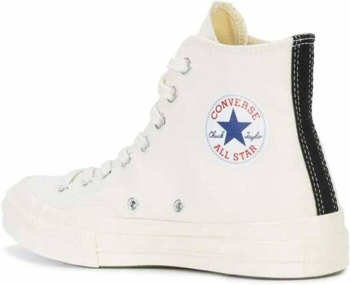 Comme des Garçons Play Grote Hart High Top Sneakers White Heren - Foto 5