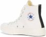 Comme des Garçons Play Grote Hart High Top Sneakers White Heren - Thumbnail 5