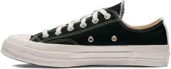 Comme des Garçons Play Canvas Hearts Sneakers Black Heren