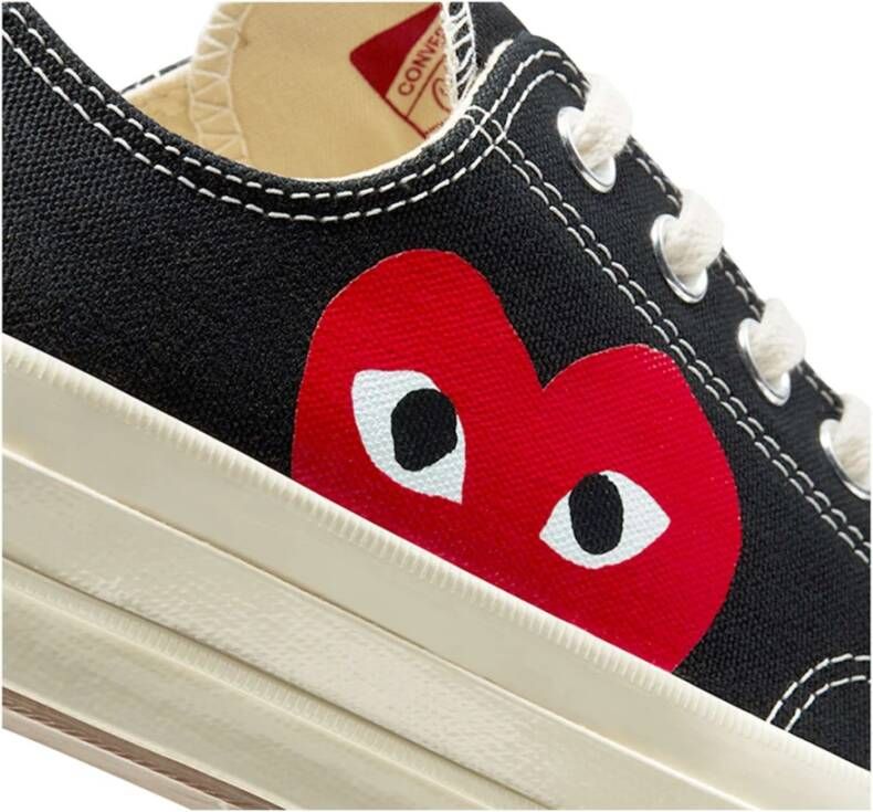 Comme des Garçons Play Chuck 70 Low Black Sneakers