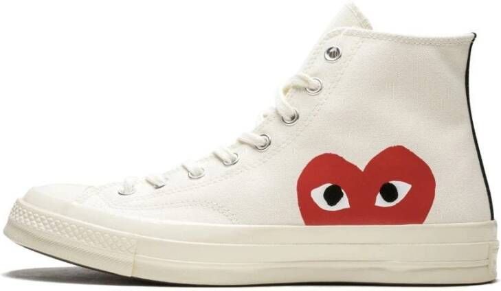 Comme des Garçons Play Comme DES Garcons Play Sneakers White Wit Heren