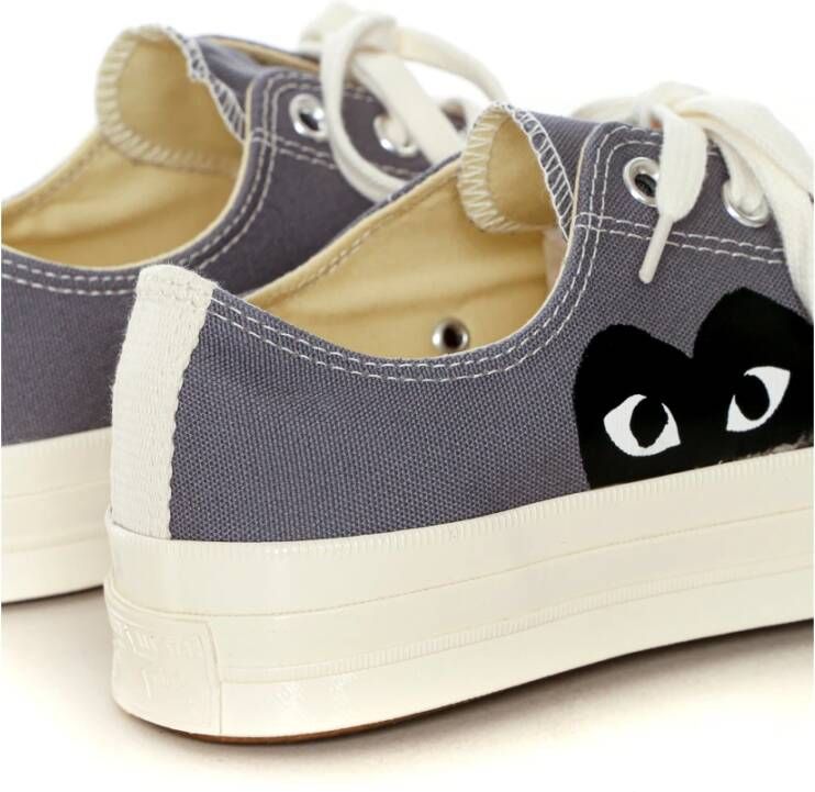 Comme des Garçons Play Flacher Canvas Sneakers