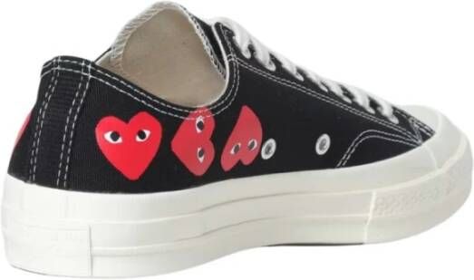 Comme des Garçons Play Hart Lage Top Sneakers