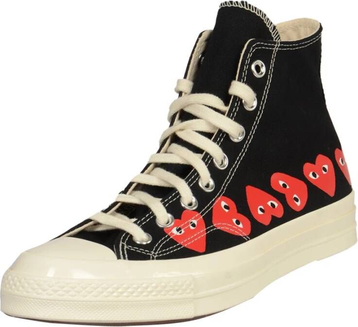 Comme des Garçons Play Heart Low Top Sneakers Black Heren