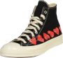 Comme Des Garçons Play x Converse x Converse Chuck Taylor All Star 70 Hi sneakers Zwart - Thumbnail 7