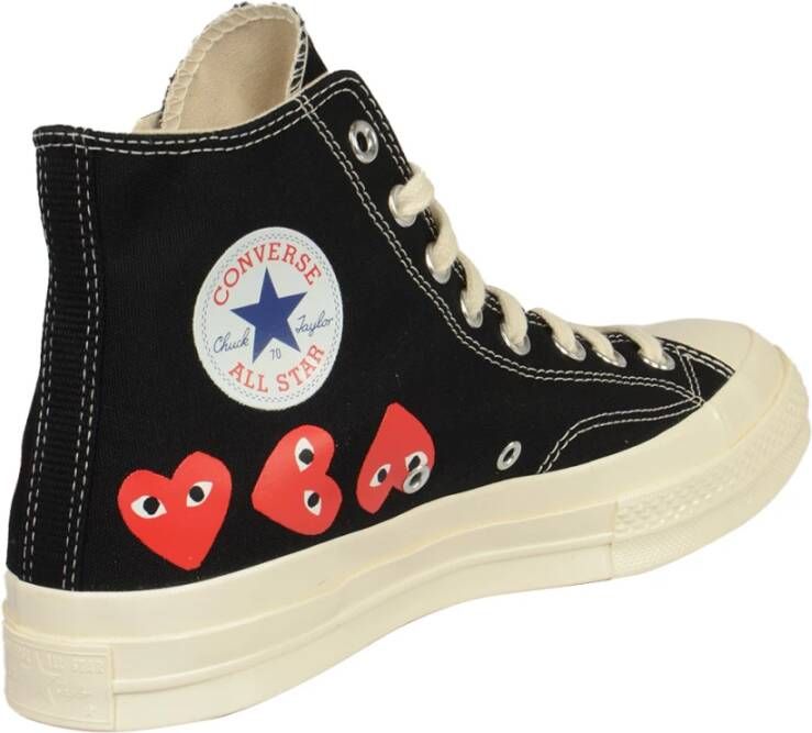 Comme des Garçons Play Heart Low Top Sneakers Black Heren