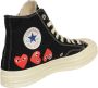 Comme Des Garçons Play x Converse x Converse Chuck Taylor All Star 70 Hi sneakers Zwart - Thumbnail 8