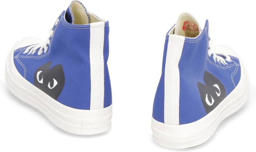 Comme des Garçons Play High Top Sneakers met Hartpatroon