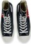 Comme des Garçons Play Zwarte Canvas Chuck Taylor 70 High-Top Sneakers Zwart Unisex - Thumbnail 2