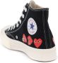 Comme des Garçons Play Multi Heart Hi Top Sneakers Black - Thumbnail 14