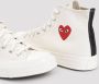 Comme Des Garçons Play x Converse Chuck '70 Small Red Heart high-top sneakers Wit - Thumbnail 10