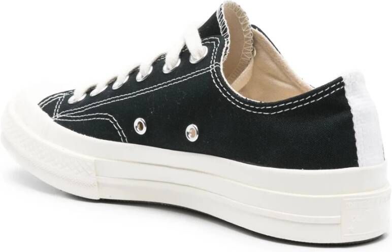 Comme des Garçons Play Rode Hart Lage Sneakers