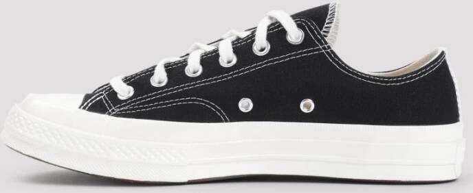 Comme des Garçons Play Red Heart Low Top Sneakers White Dames