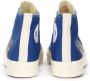 Comme des Garçons Blauwe Canvas High-Top Sneakers met CDG Heart Logo Blue - Thumbnail 4