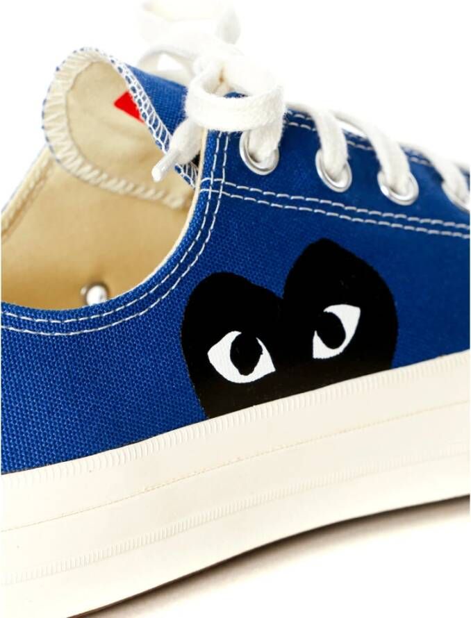 Comme des Garçons Converse Blauwe Lage Top Samenwerking Blue Heren - Foto 3
