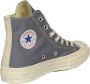 Comme des Garçons Play Chuck Taylor 1970s High Canvas Sneaker Gray - Thumbnail 7