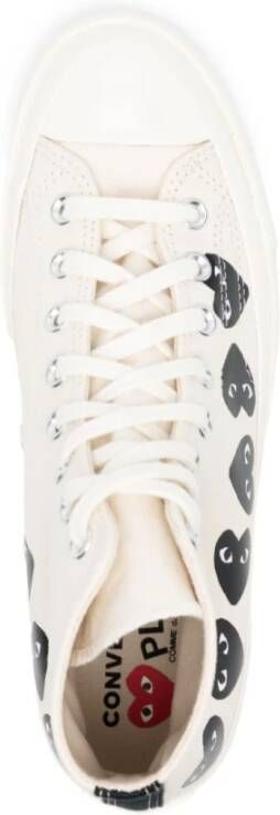 Comme des Garçons Play Sneakers White Heren