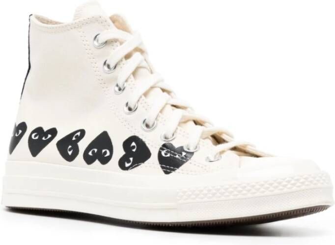 Comme des Garçons Play Sneakers White Heren