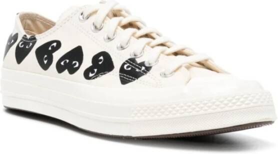 Comme des Garçons Play Sneakers White Unisex