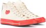 Comme des Garçons Rode zool hoge top Chuck Taylor Beige Heren - Thumbnail 2