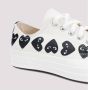 Comme des Garçons Play White Heart Low Top Sneakers - Thumbnail 7