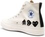 Comme des Garçons Play Witte Multi Hearts Chuck 70 Sneakers White Heren - Thumbnail 3