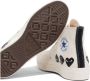 Comme des Garçons Play Witte Sneakers Lichtgewicht Slip-On Stijl - Thumbnail 2