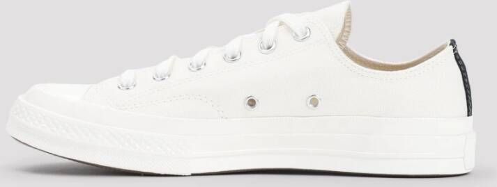 Comme des Garçons Play Witte Sneakers Verhogen Stijl White Heren