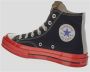 Comme des Garçons Play Zwarte Chuck 70 Sneakers met Rode Zool Black Unisex - Thumbnail 3