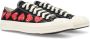 Comme des Garçons Play Zwarte Hartprint Lage Sneakers Multicolor Heren - Thumbnail 2