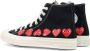 Comme des Garçons Play Zwarte Heart Print Hi-Top Sneakers - Thumbnail 2