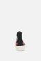 Comme des Garçons Play Zwarte High-Top Canvas Sneakers Black Heren - Thumbnail 3