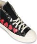 Comme des Garçons Play Zwarte High-Top Sneakers Urban Stijl - Thumbnail 2