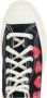 Comme des Garçons Play Zwarte hoge sneakers met hartprint Black Dames - Thumbnail 2