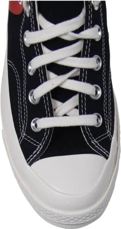 Comme des Garçons Play Zwarte Lage Sneakers