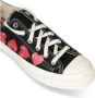 Comme des Garçons Play Zwarte Sneakers met Rood Hart Ontwerp - Thumbnail 2