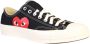 Comme des Garçons Play Zwarte Veterschoenen Stijlvol Zijprint Black - Thumbnail 4