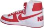 Comme des Garçons Rode Sneakers met Contrasterende Details - Thumbnail 2