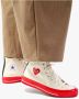 Comme des Garçons Rode zool hoge top Chuck Taylor Beige - Thumbnail 2