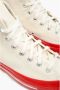 Comme des Garçons Rode zool hoge top Chuck Taylor Beige - Thumbnail 4